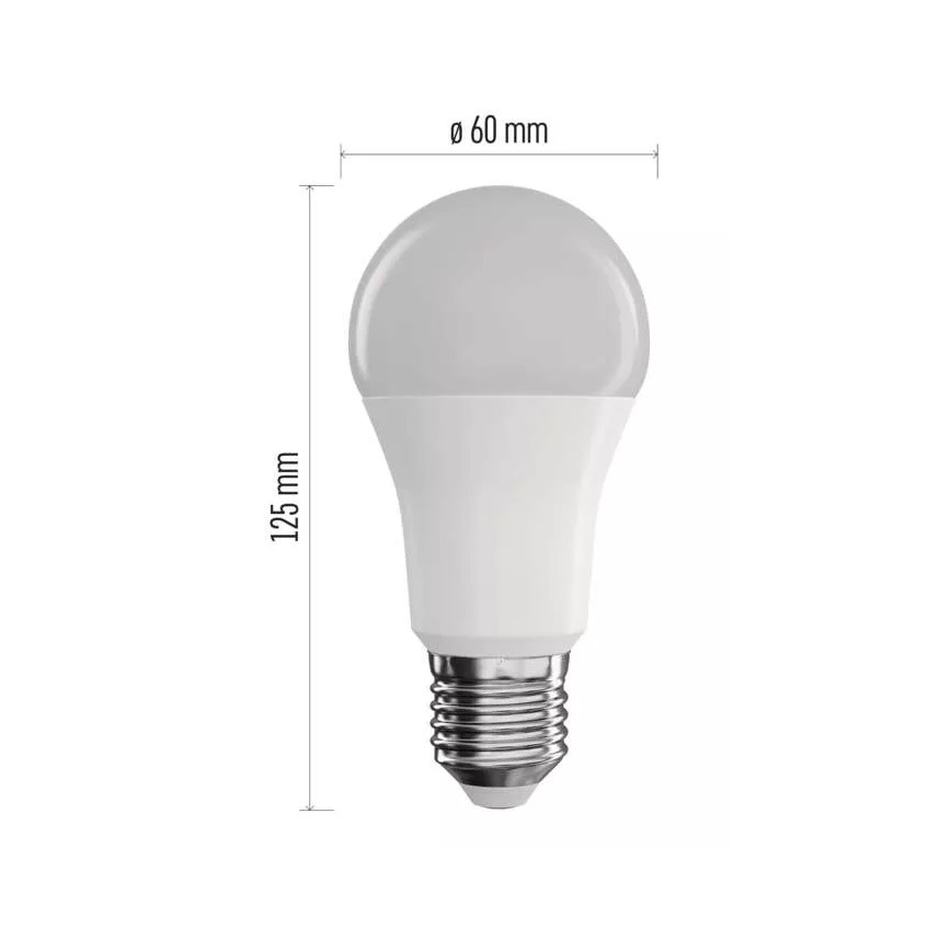 Світлодіодна RGB лампочка з регулюванням яскравості GoSmart A60 E27/11W/230V 2700-6500K Wi-Fi Tuya