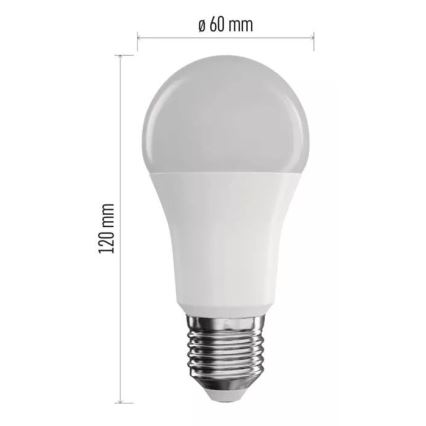 Світлодіодна RGB лампочка з регулюванням яскравості GoSmart A60 E27/9W/230V 2700-6500K Wi-Fi Tuya