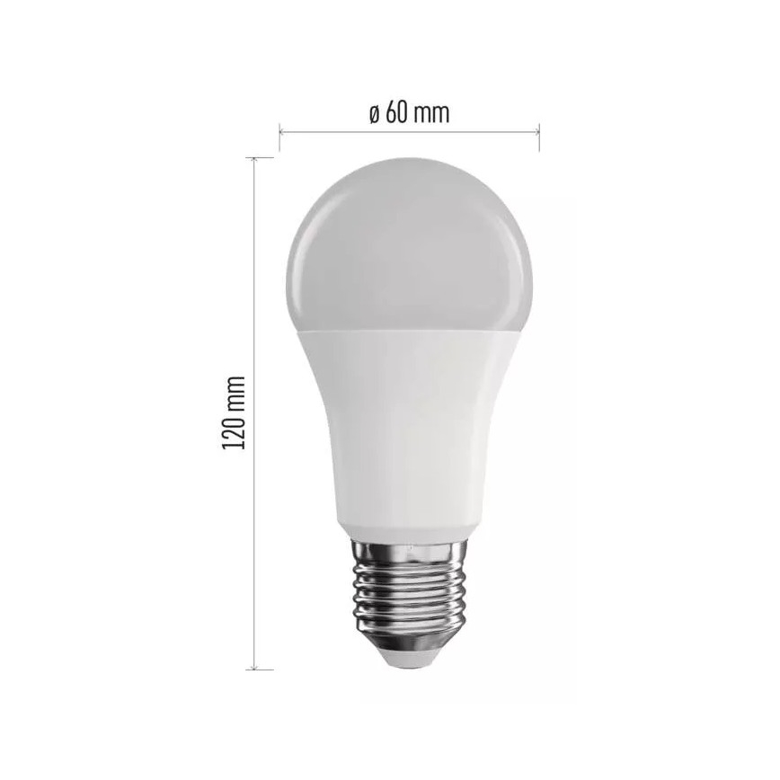 Світлодіодна RGB лампочка з регулюванням яскравості GoSmart A60 E27/9W/230V 2700-6500K Wi-Fi Tuya