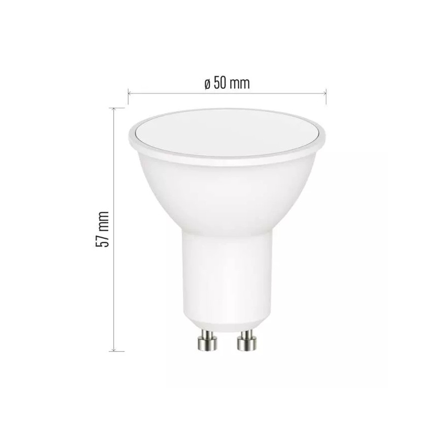 Світлодіодна RGB лампочка з регулюванням яскравості GoSmart MR16 GU10/4,8W/230V 2700-6500K Wi-Fi Tuya