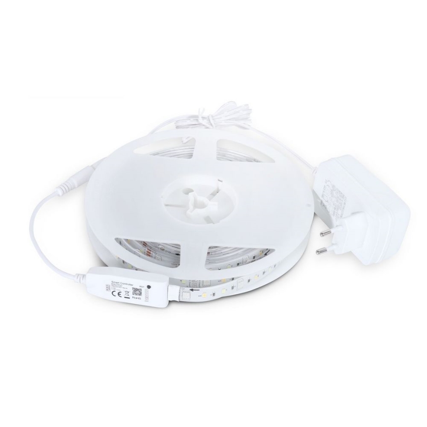 Світлодіодна RGB стрічка з регулюванням яскравості LED/24W/230V 5м 3000-6000K Wi-Fi Tuya