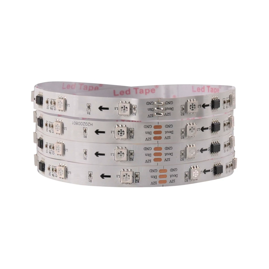 Світлодіодна RGB стрічка з регулюванням яскравості MAGIC 2 м LED/12W/230V + ДК