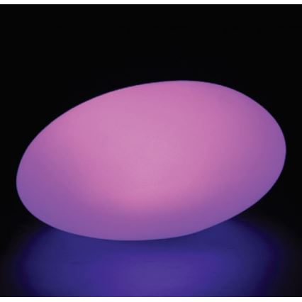 Світлодіодна RGB регульована вулична лампа LED/1W/5V 28 см IP67 1000 мАг + дистанційне керування