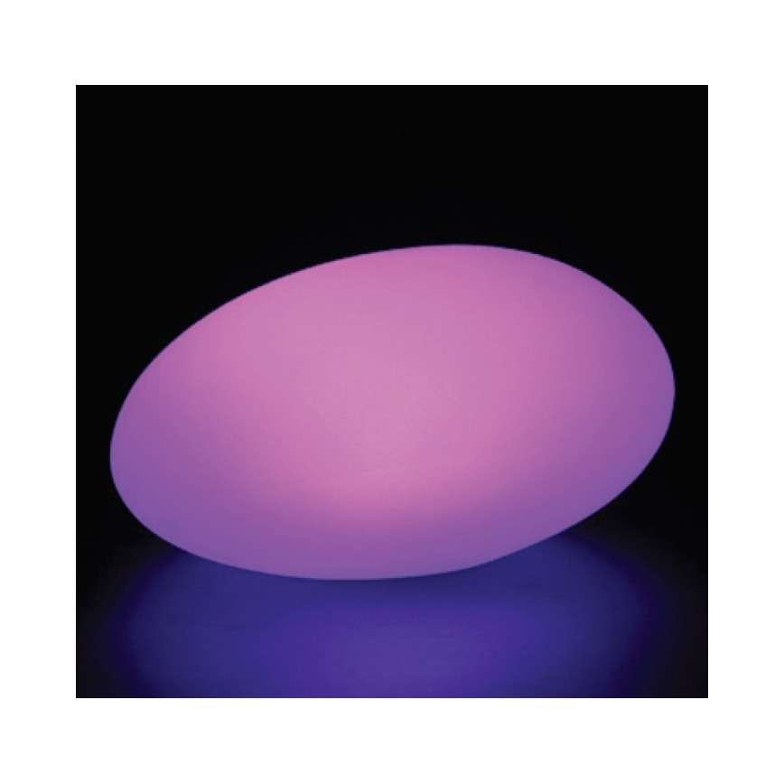 Світлодіодна RGB регульована вулична лампа LED/1W/5V 28 см IP67 1000 мАг + дистанційне керування