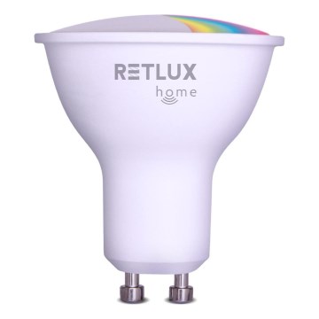 Світлодіодна RGBW димована лампа MR16 GU10/4,5W/230V 2700-6500K Wi-Fi Tuya