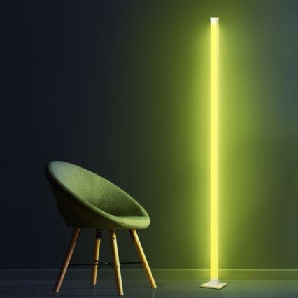 Світлодіодна RGBW регульована підлогова лампа MAGICAL LED/7W/230V + дистанційне керування
