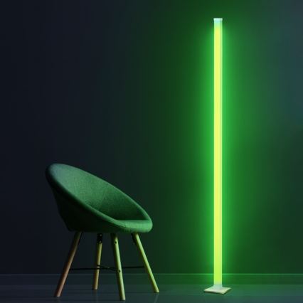 Світлодіодна RGBW регульована підлогова лампа MAGICAL LED/7W/230V + дистанційне керування