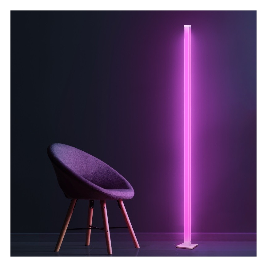 Світлодіодна RGBW регульована підлогова лампа MAGICAL LED/7W/230V + дистанційне керування