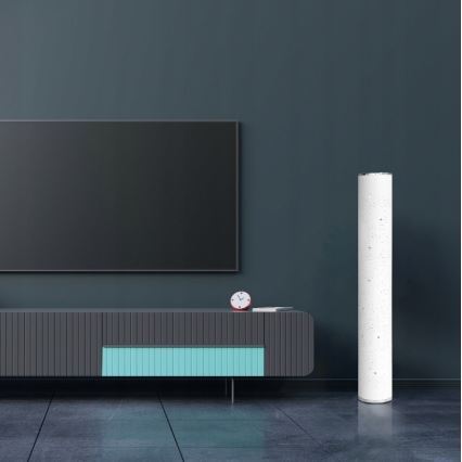 Світлодіодна RGBW регульована підлогова лампа STELLA LED/12W/230V + дистанційне керування