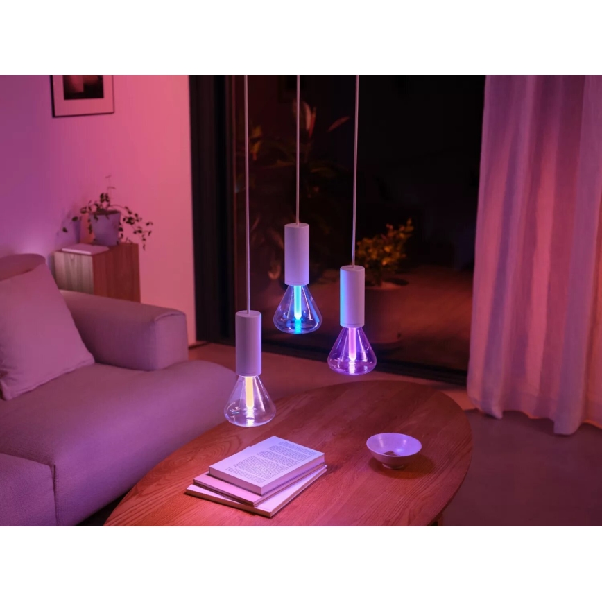 Світлодіодна RGBW лампочка з регулюванням яскравості Philips Hue White And Color Ambiance E27/6,8W/230V 2000-6500K