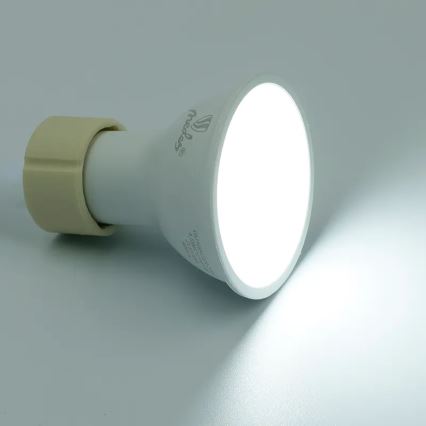 Світлодіодна RGBW лампочка з регулюванням яскравості GU10/4,5W/230V 2700-6500K Wi-Fi Tuya