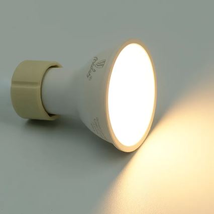 Світлодіодна RGBW лампочка з регулюванням яскравості GU10/4,5W/230V 2700-6500K Wi-Fi Tuya