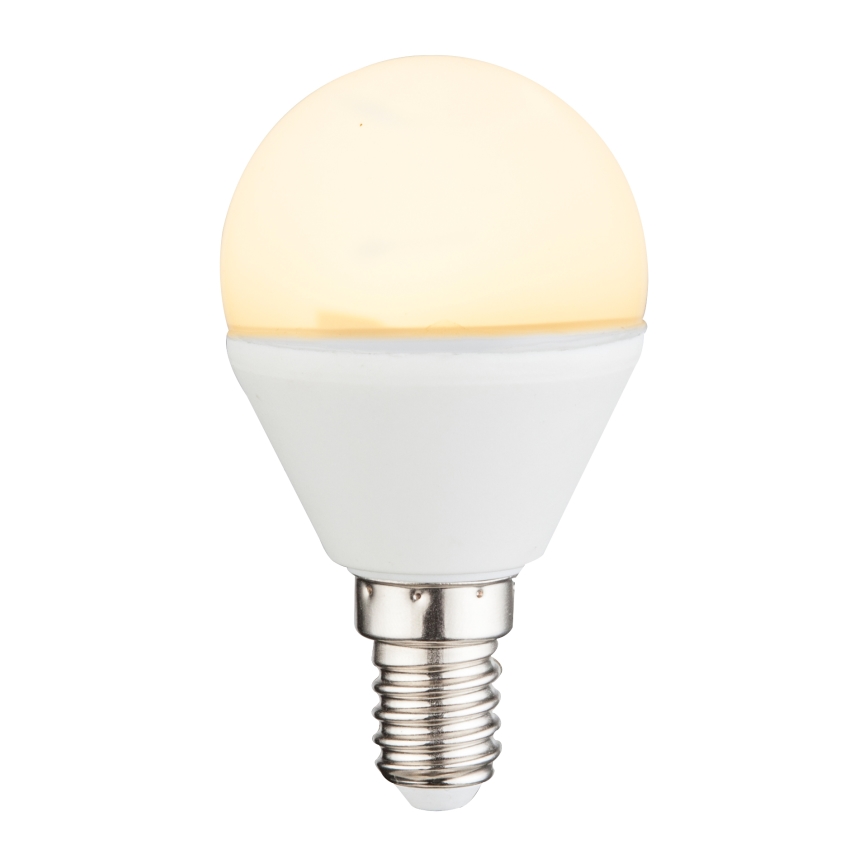 Світлодіодна RGBW лампочка з регулюванням яскравості E14/4,9W/230V 2700K + пульт дистанційного керування - Globo