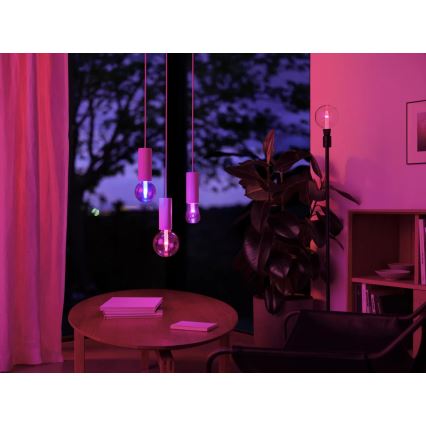 Світлодіодна RGBW лампочка з регулюванням яскравості Philips Hue White And Color Ambiance E27/6,8W/230V 2000-6500K