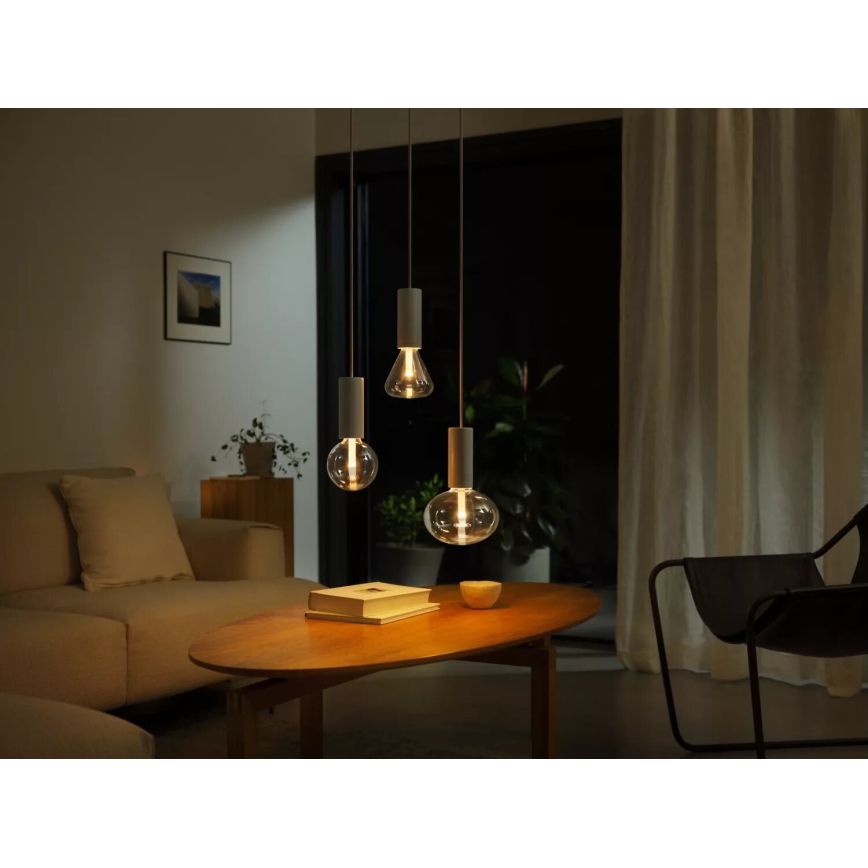 Світлодіодна RGBW лампочка з регулюванням яскравості Philips Hue White And Color Ambiance G125 E27/6,8W/230V 2000-6500K
