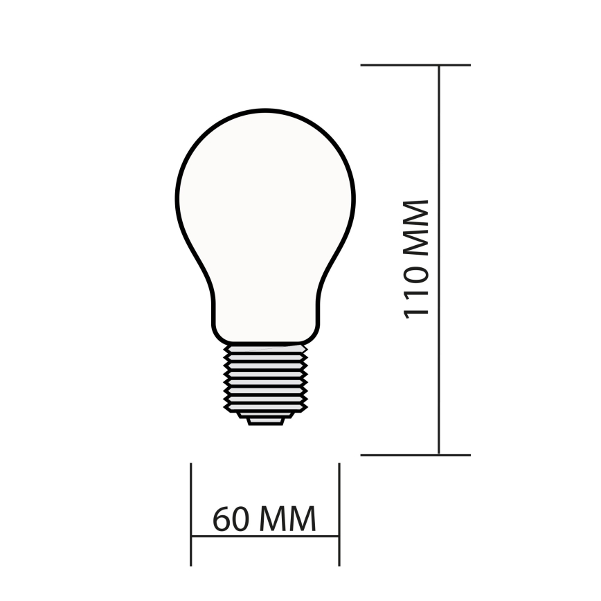 Світлодіодна RGBW лампочка з регулюванням яскравості SMART A60 E27/8,5W/230V 4000K + пульт дистанційного керування