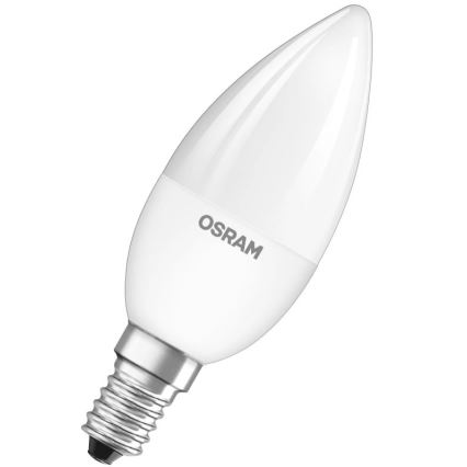 Світлодіодна RGBW лампочка з регулюванням яскравості STAR E14/4,5W/230V 2700K + пульт дистанційного керування – Osram