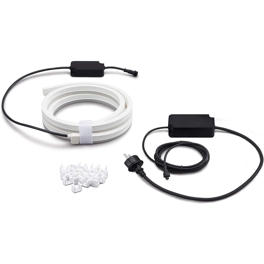 Світлодіодна RGBW стрічка з регулюванням яскравості Philips Hue OUTDOOR STRIP LED/20,5W 2м IP67