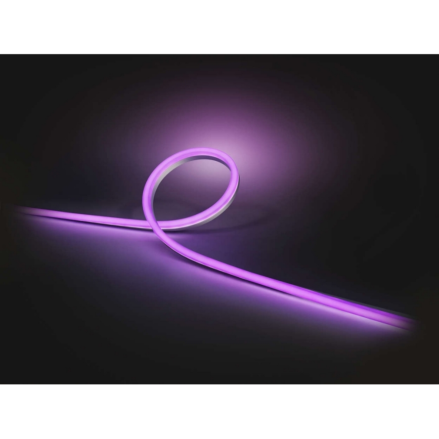 Світлодіодна RGBW стрічка з регулюванням яскравості Philips Hue OUTDOOR STRIP LED/20,5W 2м IP67