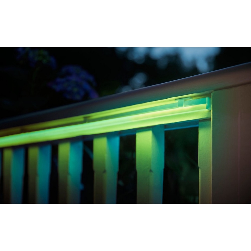 Світлодіодна RGBW стрічка з регулюванням яскравості Philips Hue LED/40W 5м IP67