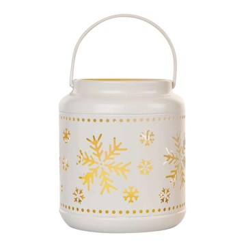 Світлодіодна різдвяна декорація LED/3xAAA біла