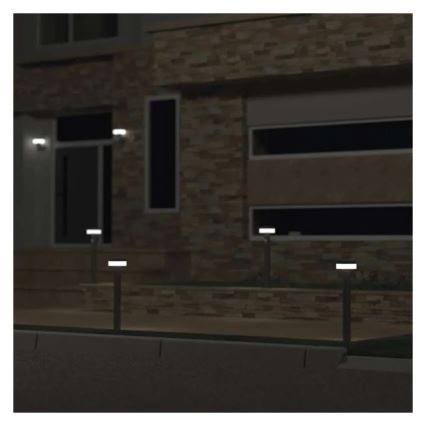 Світлодіодна сонячна лампа з датчиком LED/2W/3,7V 1200 мАг IP44 50 см