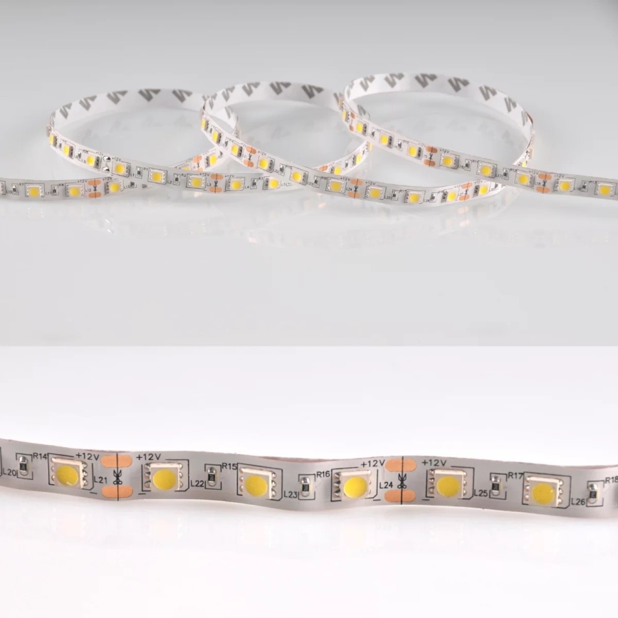 Світлодіодна стрічка 5м LED/10W/12V IP20 білий