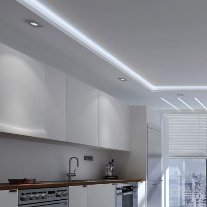 Світлодіодна стрічка для ванної кімнати 5м 28W/12V IP65 6500K