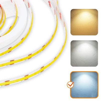 Світлодіодна стрічка LED/50W/12V 5 м 6500K IP65