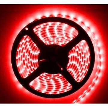 Світлодіодна стрічка для ванної водонепроникна 5м IP65 червона