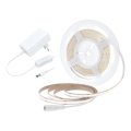 Світлодіодна стрічка LED/8W/m/230V 4000K 5 м