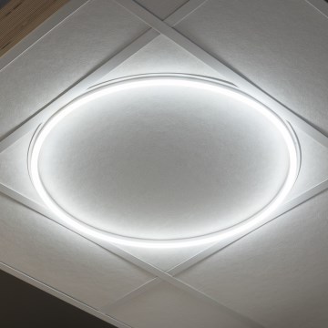 Світлодіодна вбудована рамка AVAR LED/40W/230V 4000K діаметром 59 см