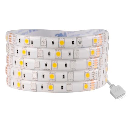 Світлодіодна вулична RGBW стрічка з регулюванням яскравості 5м LED/24W/12V IP65