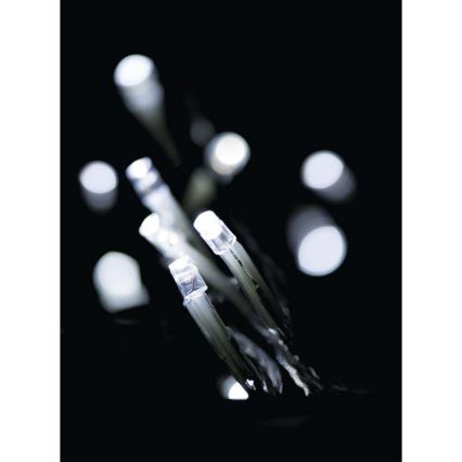 Світлодіодна вулична різдвяна гірлянда CHAIN 3 м 180xLED/6W/230V IP44
