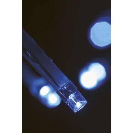 Світлодіодна вулична різдвяна гірлянда CHAIN 3 м 180xLED/6W/230V IP44