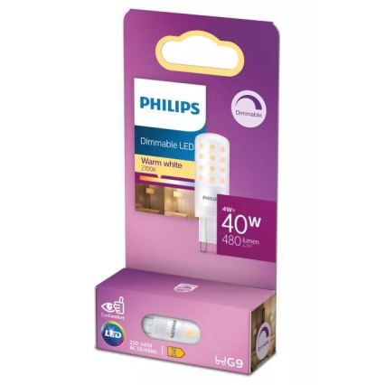Світлодіодна затемнювана лампа Philips G9/4W/230V 2700K