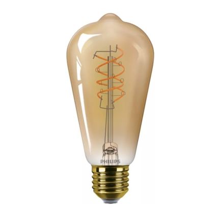 Світлодіодна затемнювана лампа VINTAGE Philips ST64 E27/7,3W/230V 2200K CRI 90