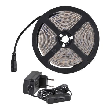 Світлодіодна зовнішня стрічка 3м LED/23W/24V/230V 4000K IP65