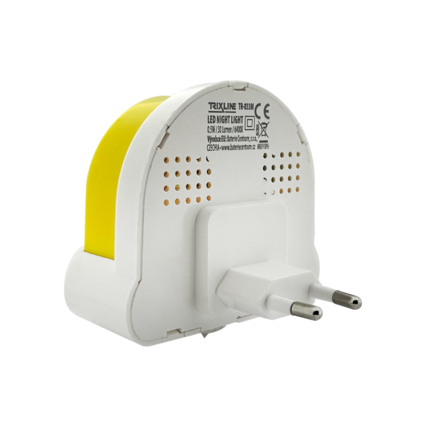 Світлодіодне дитяче нічне світло LED/0,5W/230V веселка