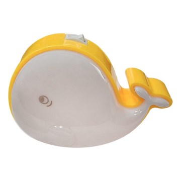 Світлодіодне дитяче нічне світло LED/0,5W/230V кит