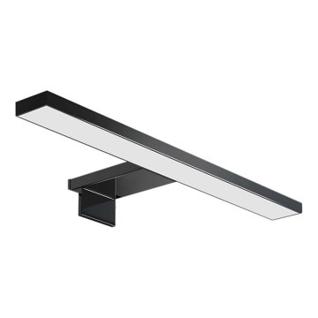 Світлодіодне дзеркальне освітлення для ванної LED/5W/230V 4000K 30 см IP44 чорне