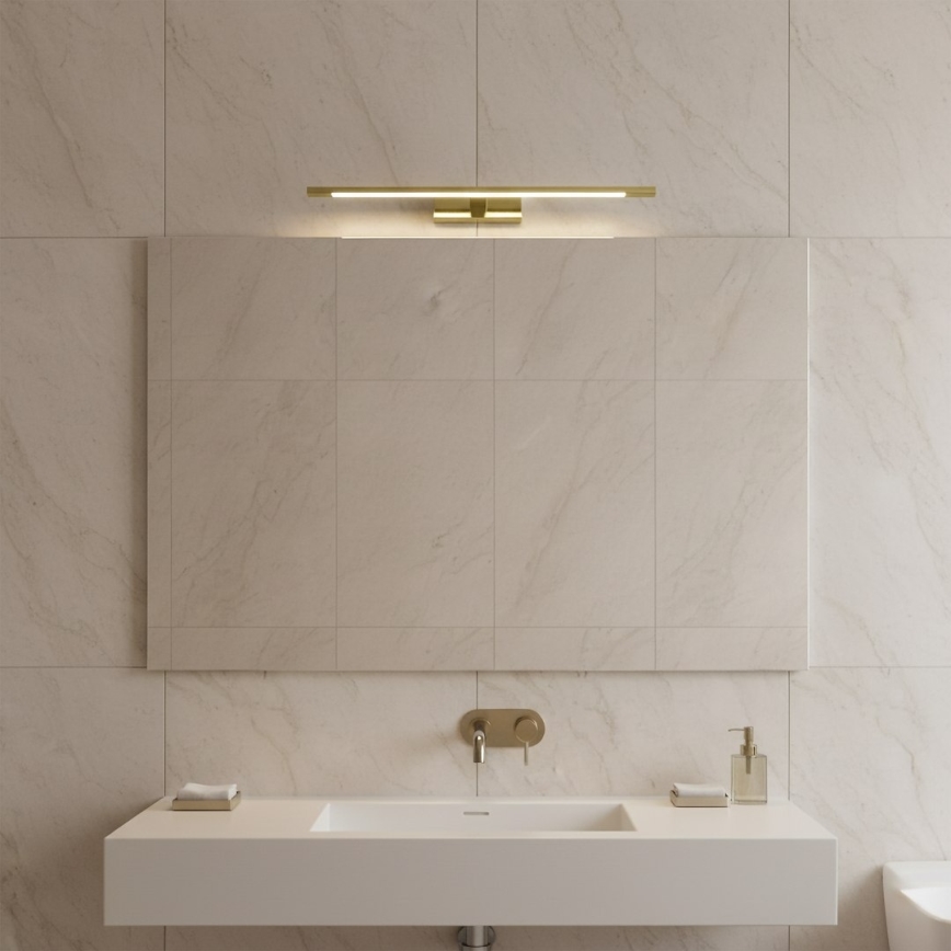 LED-освітлення дзеркала для ванної KLIMT LED/12W/230V 3000/4000/6000K 60 cm IP44 золотисте