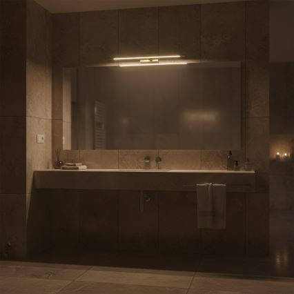 LED-освітлення дзеркала для ванної KLIMT LED/12W/230V 3000/4000/6000K 60 cm IP44 золотисте