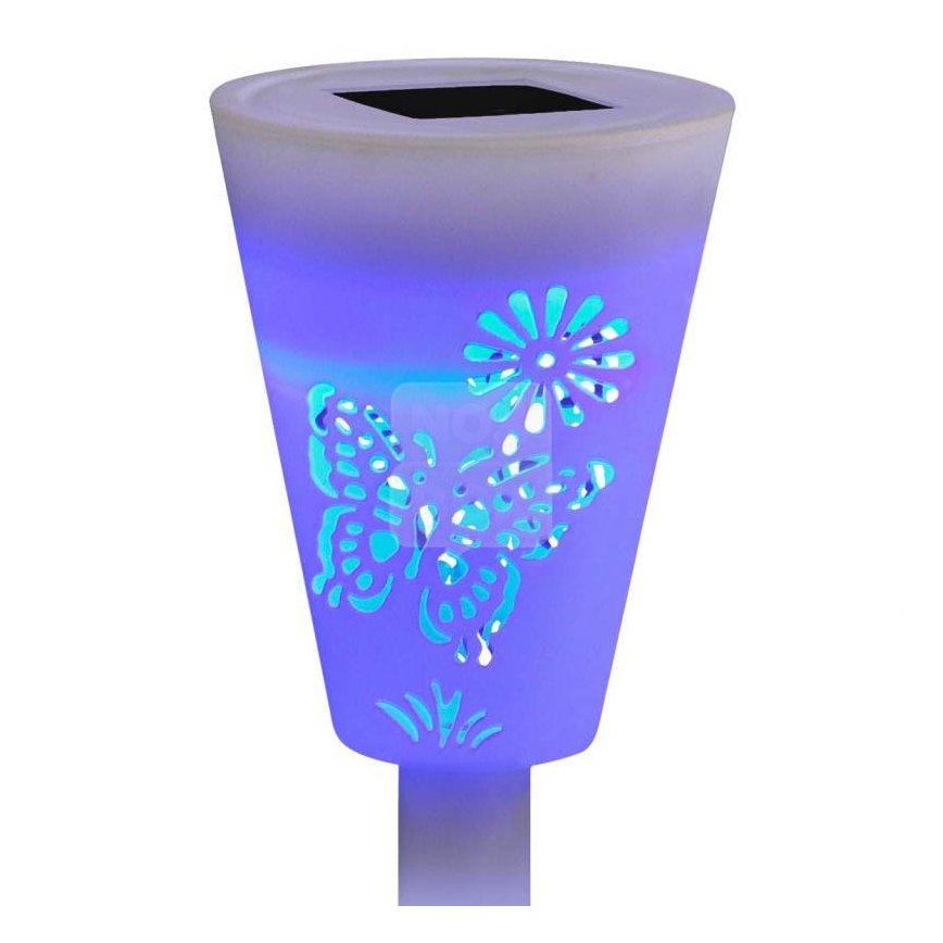 Світлодіодне освітлення на сонячній батареї PIANO RGB LED/1,2V IP44