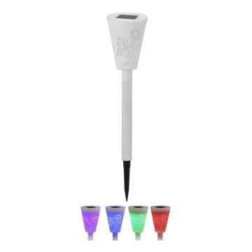 Світлодіодне освітлення на сонячній батареї PIANO RGB LED/1,2V IP44