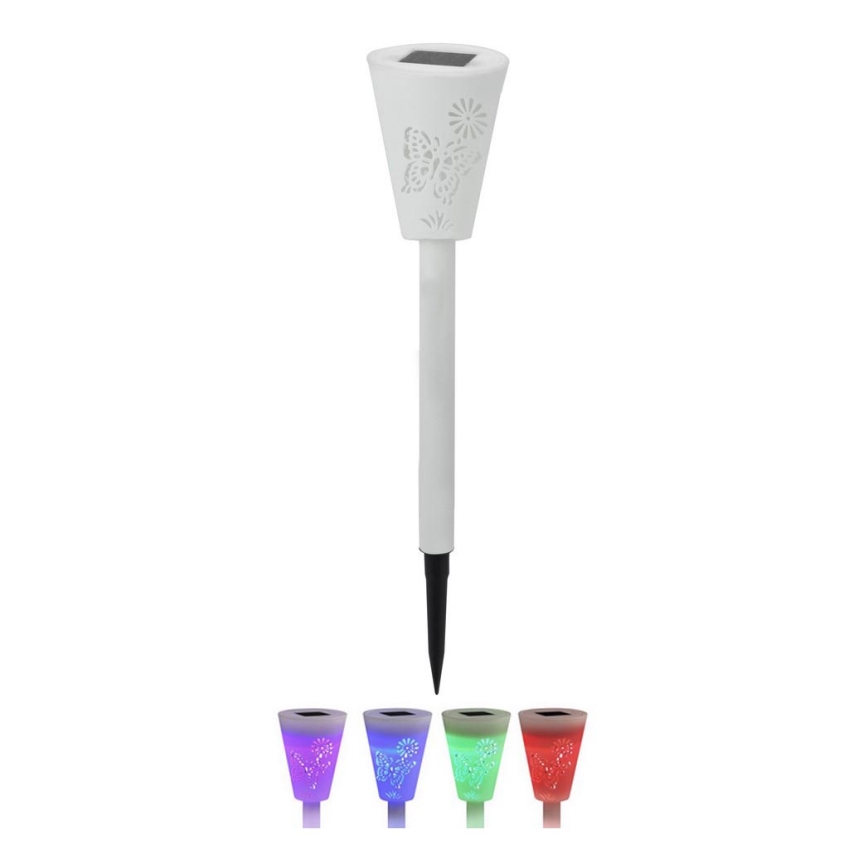 Світлодіодне освітлення на сонячній батареї PIANO RGB LED/1,2V IP44