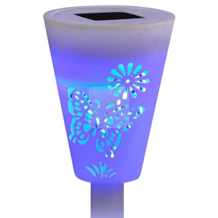 Світлодіодне освітлення на сонячній батареї PIANO RGB LED/1,2V IP44