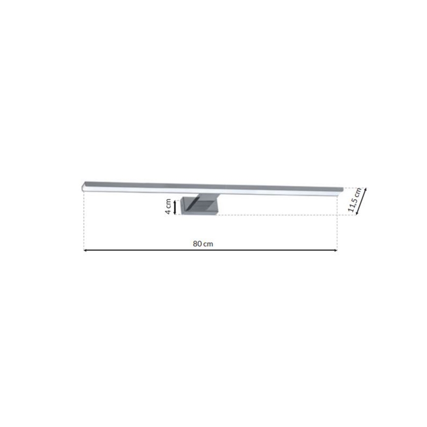 Світлодіодне підсвічування дзеркала у ванній кімнаті SHINE LED/15W/230V IP44