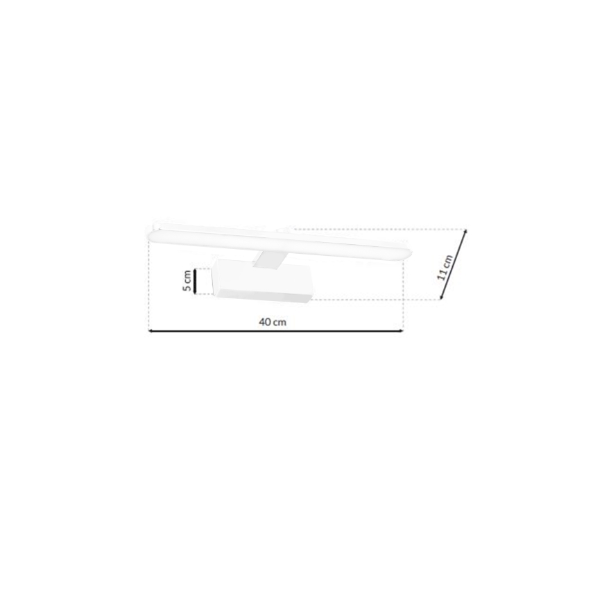 Світлодіодне підсвічування дзеркала у ванній кімнаті SPLASH LED/8W/230V IP44