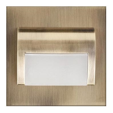 Світлодіодне підсвічування сходів DECORUS LED/1,2W/12V 3000K латунь